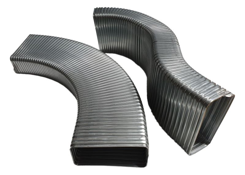 Metallschlauch, eckig